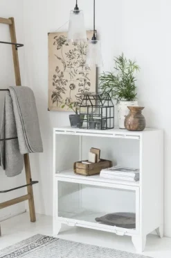 Quilt vit och m?rkgrå