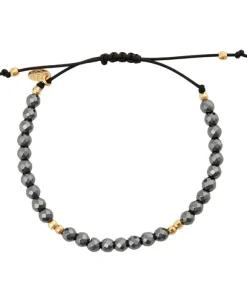 Rachel Hematite - Gold
