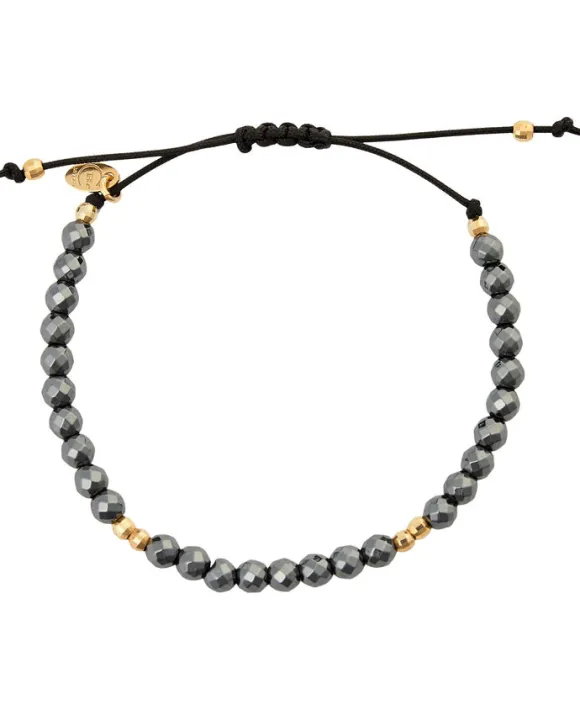 Rachel Hematite - Gold