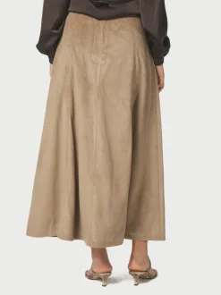 Raya Faux Suede Skirt