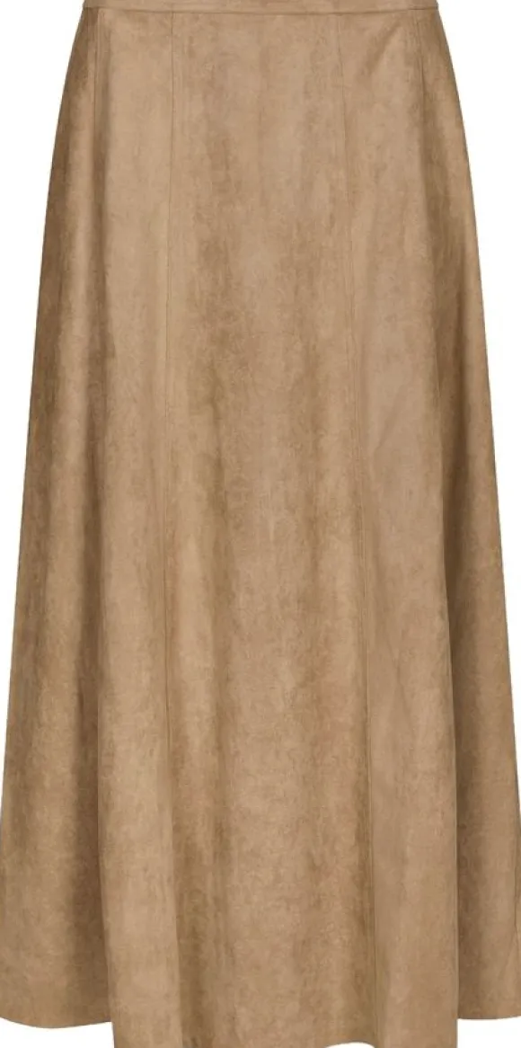 Raya Faux Suede Skirt