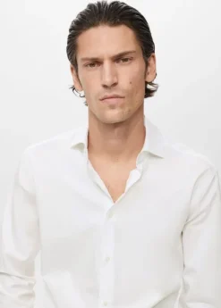 Regular-fit 100% cotton shirt