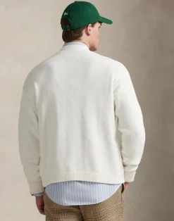 Relaxed Fit Cotton Cardigan