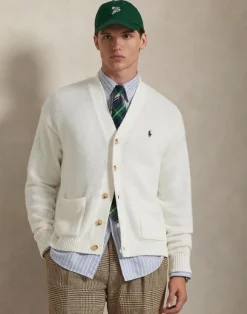 Relaxed Fit Cotton Cardigan