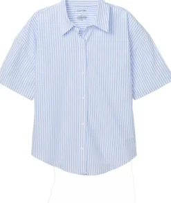 RELAXED POPLIN SS SHIRT