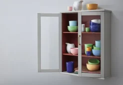 Rhombe Color Krus 33 cl mørk blå porcelæn