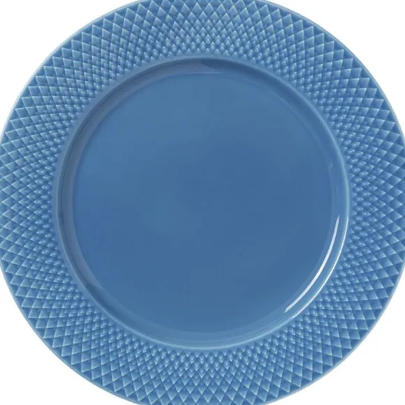 Rhombe Color Middagstallerken Ø27 cm blå