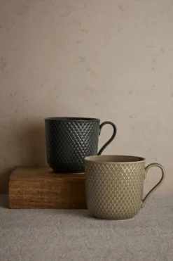 Rhombe Earth Krus med hank 39 cl clay