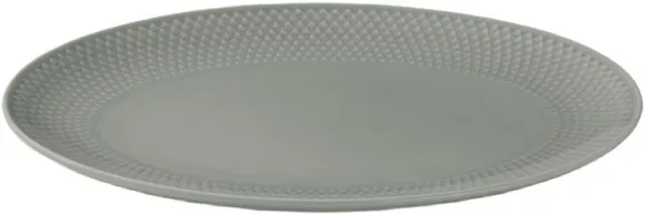 Rhombe Earth Ovalt serveringsfad 28.5x21. 5 cm moss