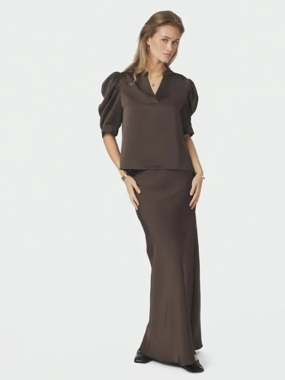 Roella Heavy Sateen Blouse