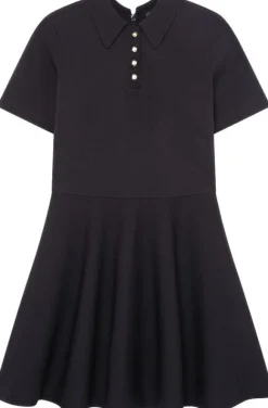 RONDAA Mini Short Sleeve Knitted Po