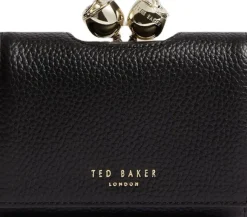 ROOSA Rose Detail Leather Small Bob
