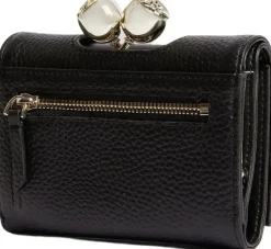 ROOSA Rose Detail Leather Small Bob