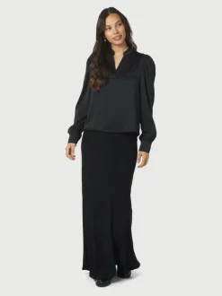 Rosslyn Heavy Sateen Blouse