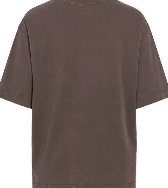 ROUSOPHIE 2/4 O-NECK OVERSIZED TEE