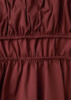 Ruched cotton top