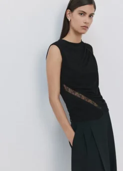 Ruched fitted top