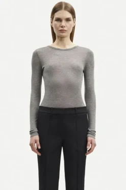 Sadou t-shirt ls 15499