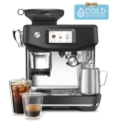 Sage SES 882 BTR Barista Touch Impress Cold Espresso machine Black Tru