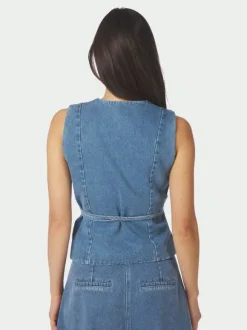 Samara Denim Waistcoat