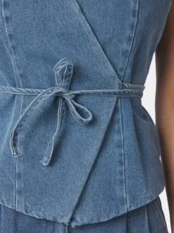 Samara Denim Waistcoat