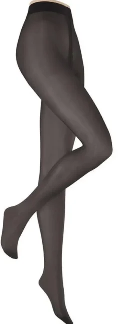 Satin look 40 strømpebuks