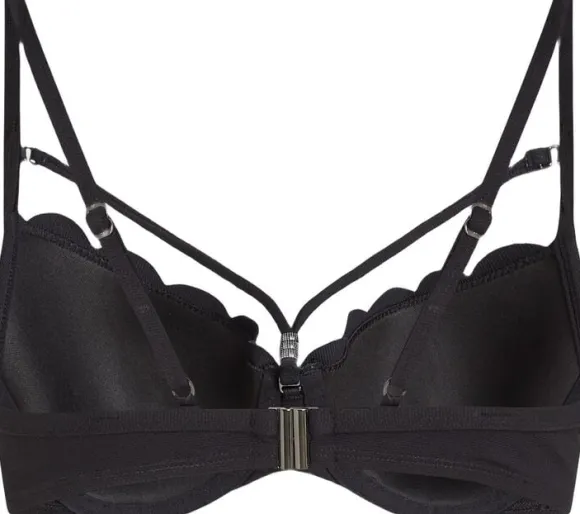 Scallop Padded Underwired Bikini Top