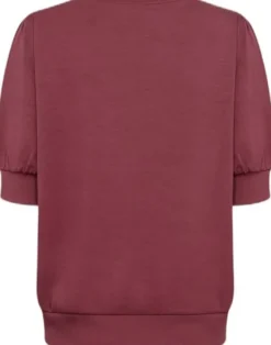 SC-BANU 83 Bluse Mørk rød