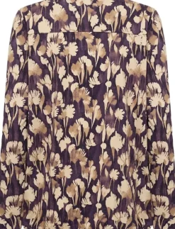 SC-FELICITY AOP 525 Bluse Lilla