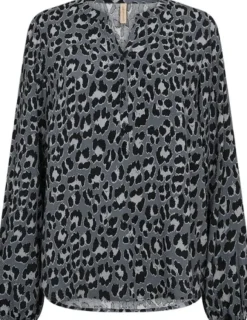 SC-SAFIRA 1 Bluse Sort
