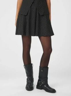 Selah B Pinstripe Skirt