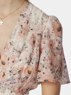 Serna Flower Print Dress