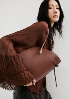 Shopper bag with double handle