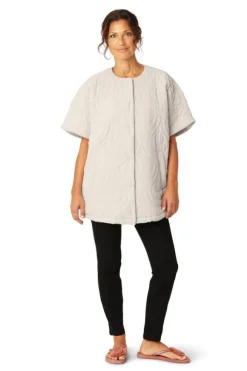 Short Quilted Cape