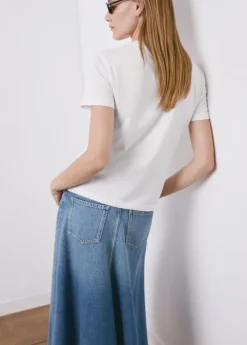 Short-sleeved cotton t-shirt