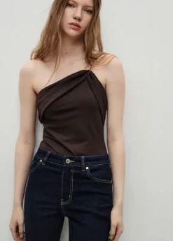 Sienna flared cropped cotton jeans