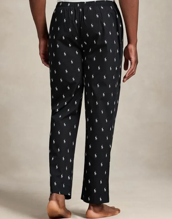 Signature Pony Cotton Pajama Pant