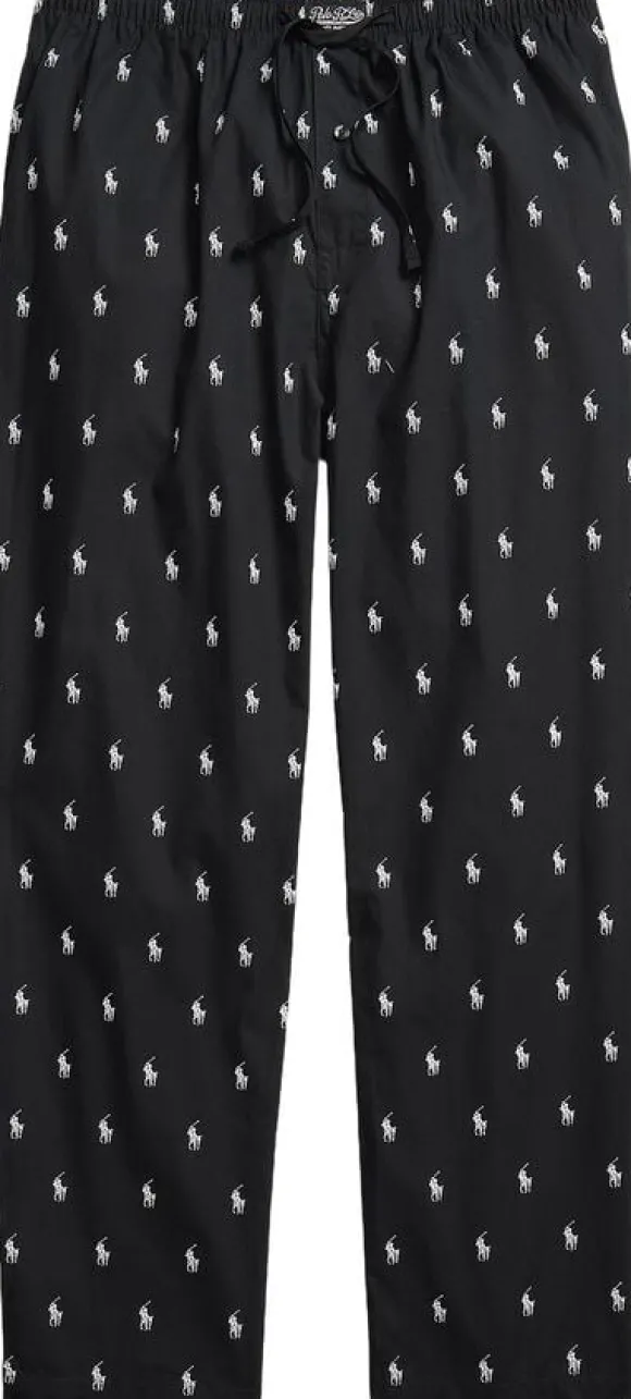 Signature Pony Cotton Pajama Pant