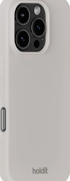 Silicone Case iPhone 16 Pro Max Wool Gray