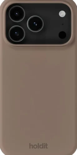 Silicone Case iPhone 17 Pro Mocha Brown