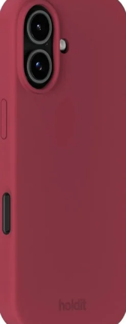 Silicone Case iPhone 17 Red Velvet