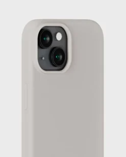 Silicone Case iPhone 15 Wool Gray