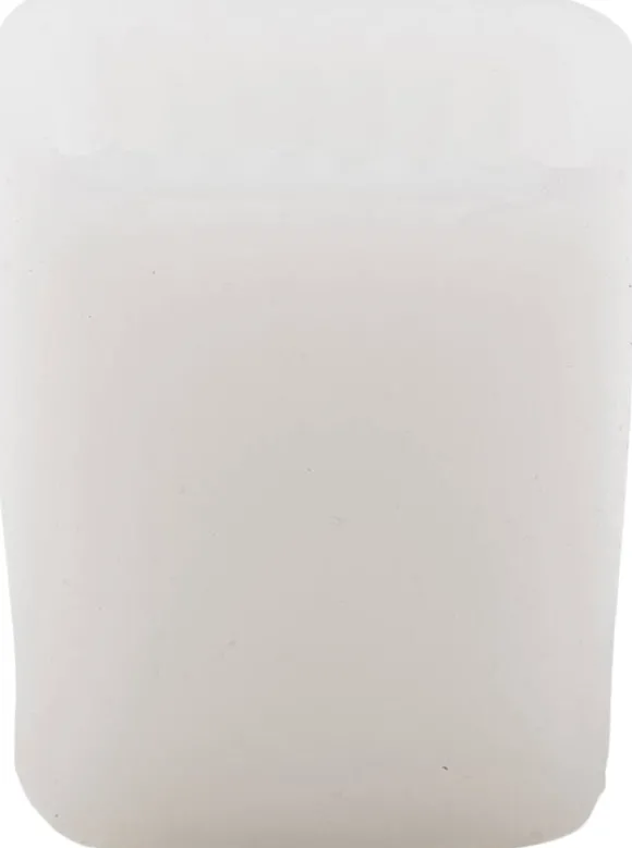 Silikoneform, Bue, H: 8 cm, diam. 4 cm, B: 5,5 cm.