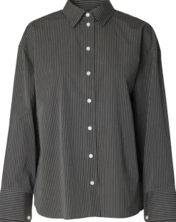 SLFDAN LS OVERSIZED SHIRT EX