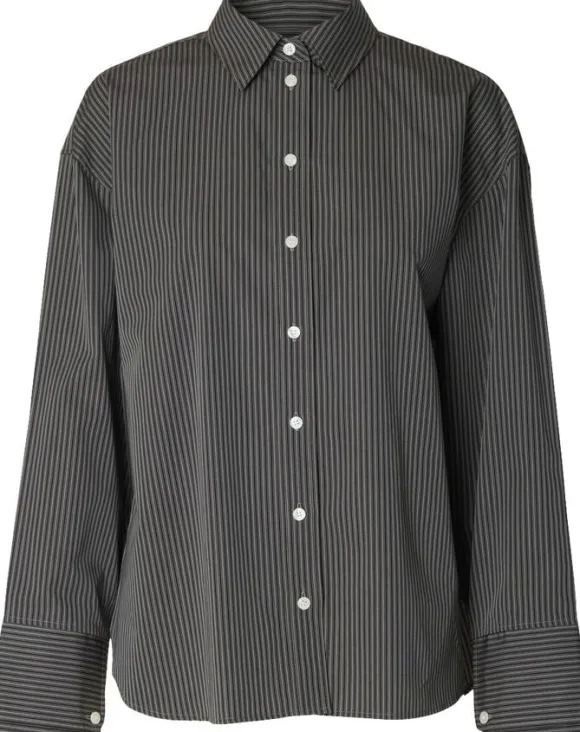 SLFDAN LS OVERSIZED SHIRT EX