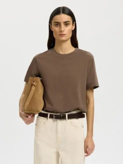 SLFESSENTIAL SS BOXY TEE NOOS