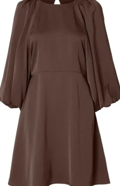 SLFLAURINA 3/4 SHORT OPEN BACK DRES