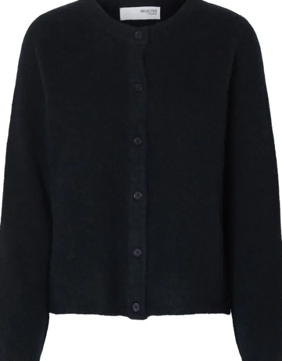 SLFLULU NEW LS KNIT CARDIGAN NOOS