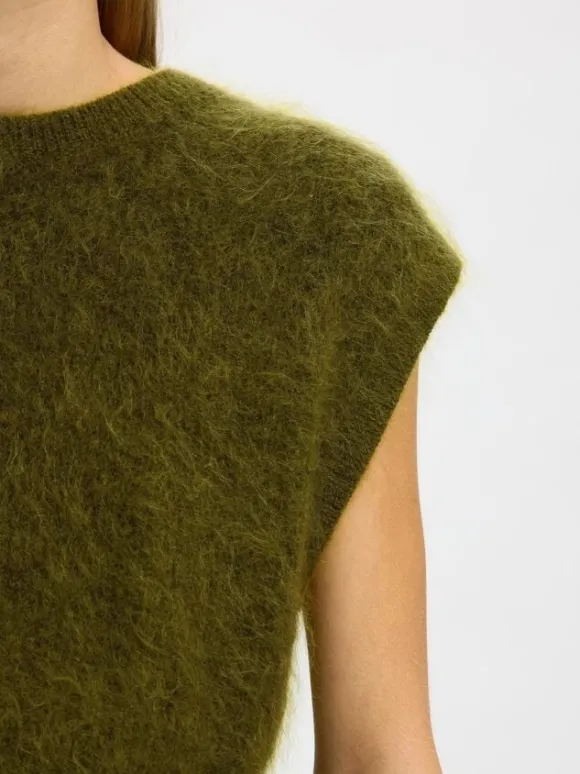 SLFMIRA SL MOHAIR KNIT VEST