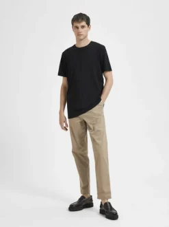 SLHASPEN SS O-NECK TEE NOOS